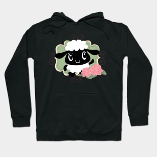 sheep flowers Hoodie